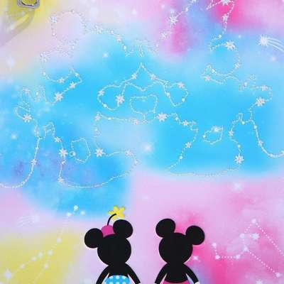 Mickey and Minnie Mouse Constellation