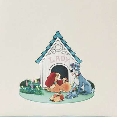 Lady and the Tramp Portrait House