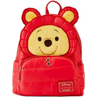 Winnie the Pooh Rainy Day Puffer Jacket Cosplay