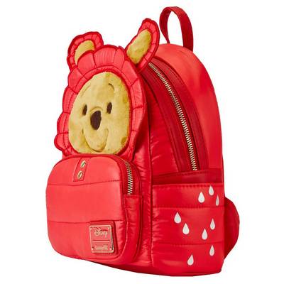 Winnie the Pooh Rainy Day Puffer Jacket Cosplay