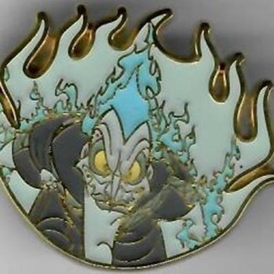 Villains Flame with pin set