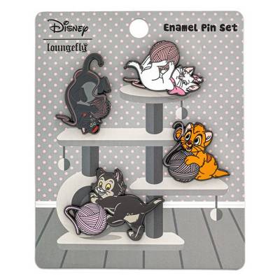 Cats of Disney Pin set