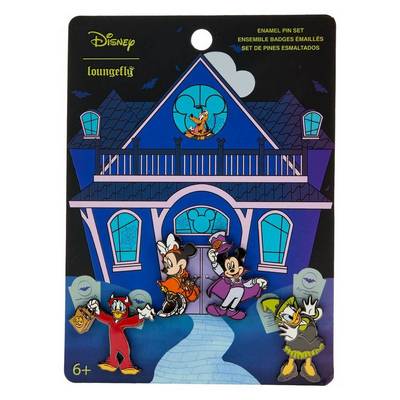 Halloween Mickey and Friends 4 Set