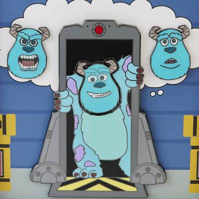 Monsters Inc Sulley Door Mixed Emotions Collector Box