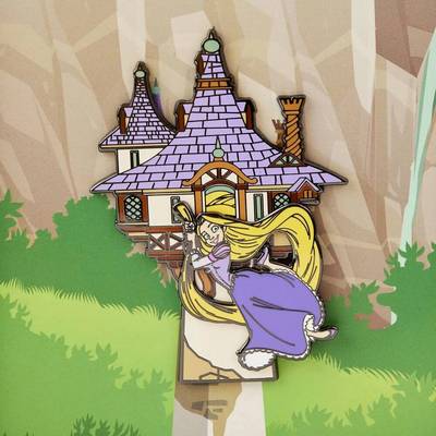 Tangled Rapunzel Swinging from the Tower Collector Box