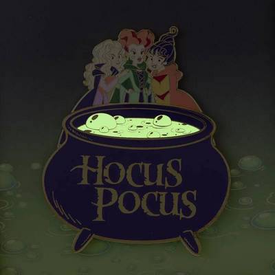 Hocus Pocus Cauldron Glow Collector Box