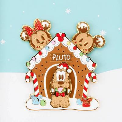 Mickey & Friends Gingerbread Pluto's Dog House Collector Box