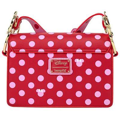 Minnie Mouse Pink Polka Dot Bow Strap