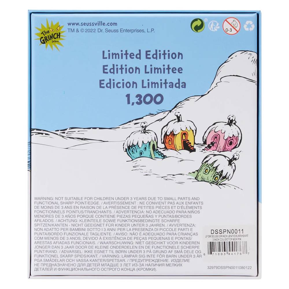 How the Grinch Stole Christmas Lenticular Collector Box