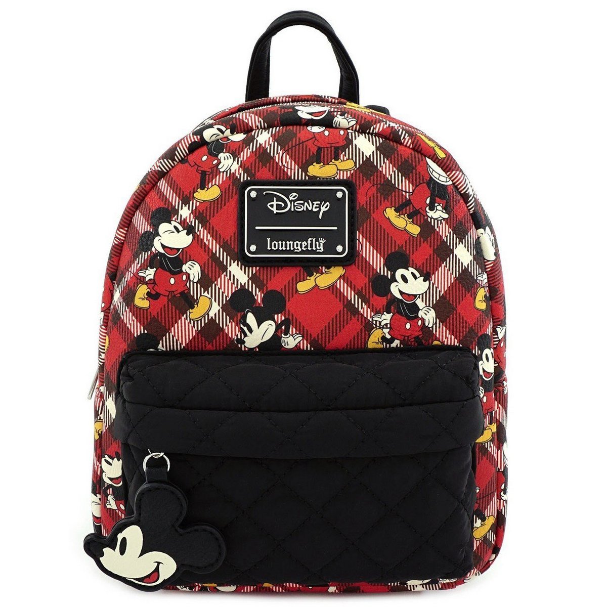 Mickey Mouse Red Plaid