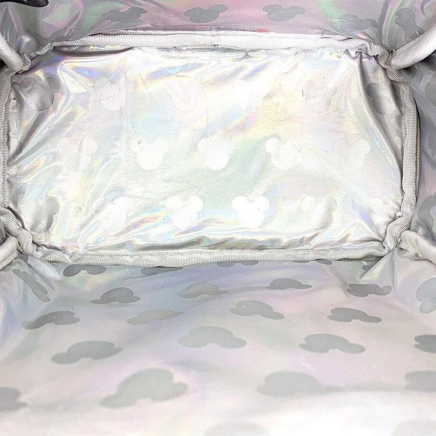 Silver Holographic Sequin Minnie Exclu