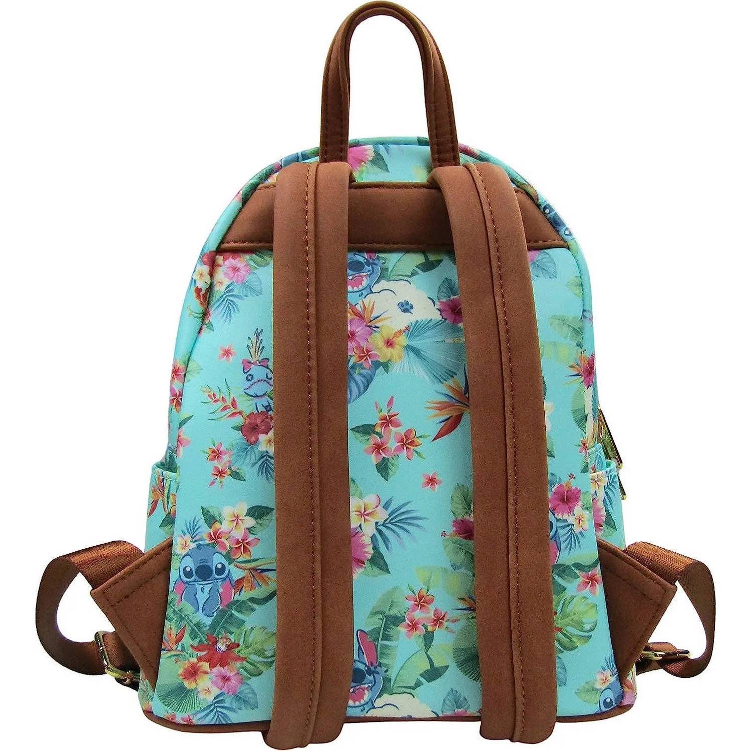 Lilo and Stitch Mint Floral All Over Print