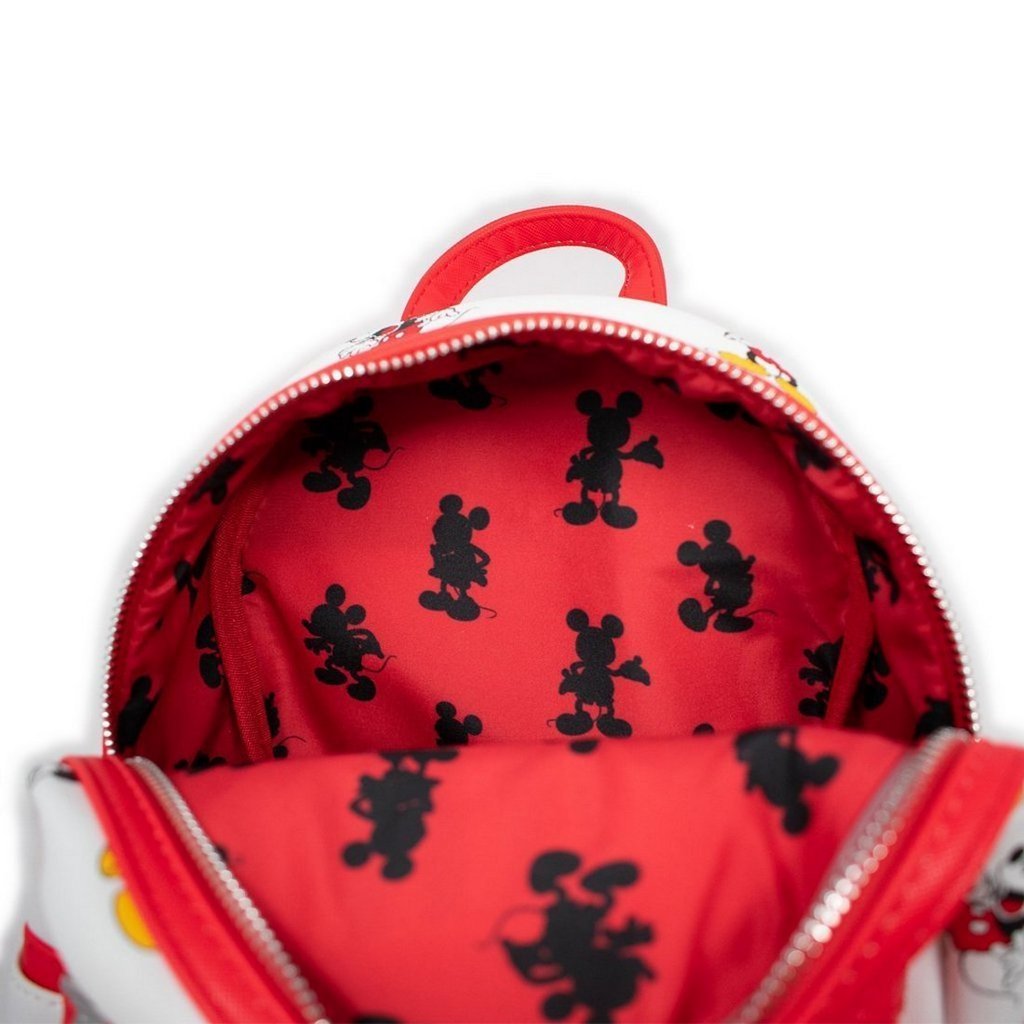 Many Moods Mickey All Over Print Red Trim Exclu