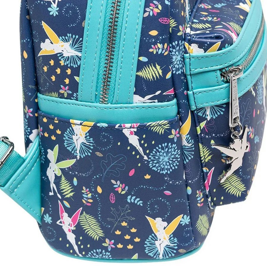 Tinkerbell Glow Allover Print Teal