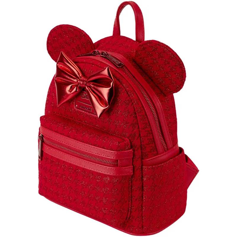 Minnie Mouse Red Glitter Tonal
