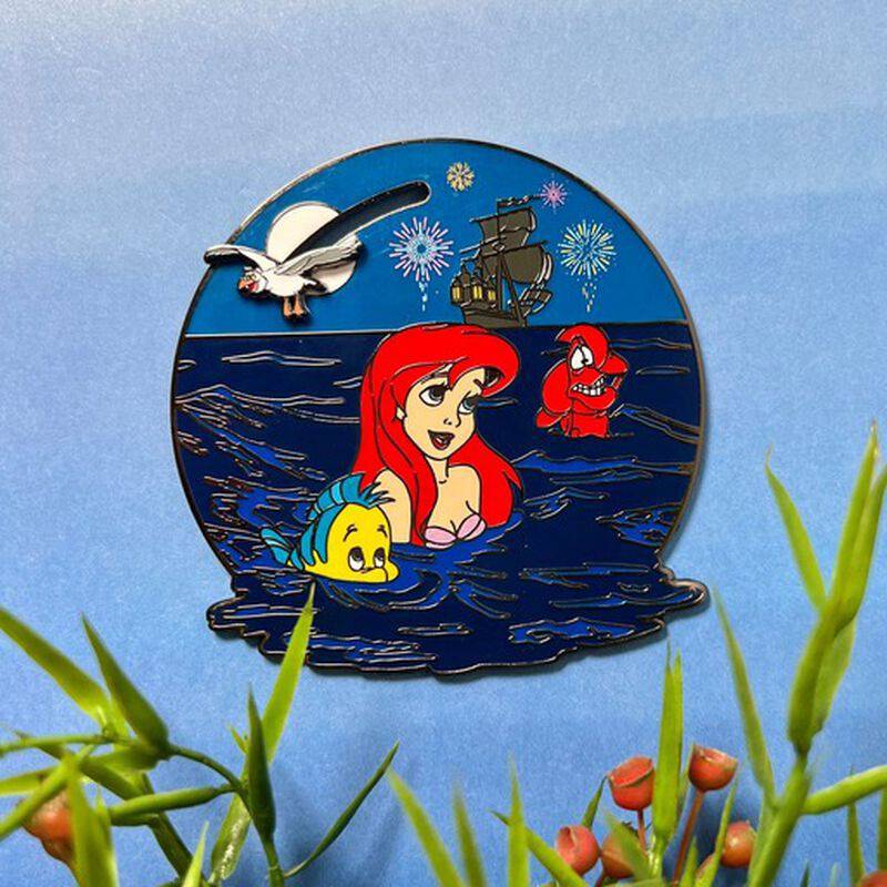 The Little Mermaid with Sliding Scuttle Collector Box