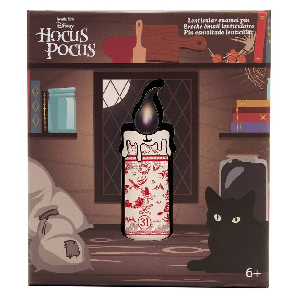 Hocus Pocus Black Flame Candle Collector Box