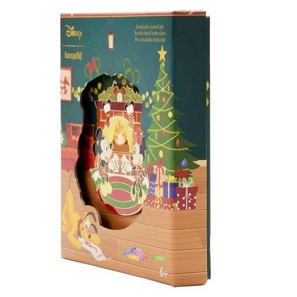 Mickey and Minnie Hot Cocoa Fireplace Collector Box