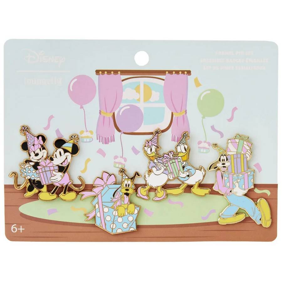 Mickey Mouse and Friends Birthday Celebration 4 pieces set