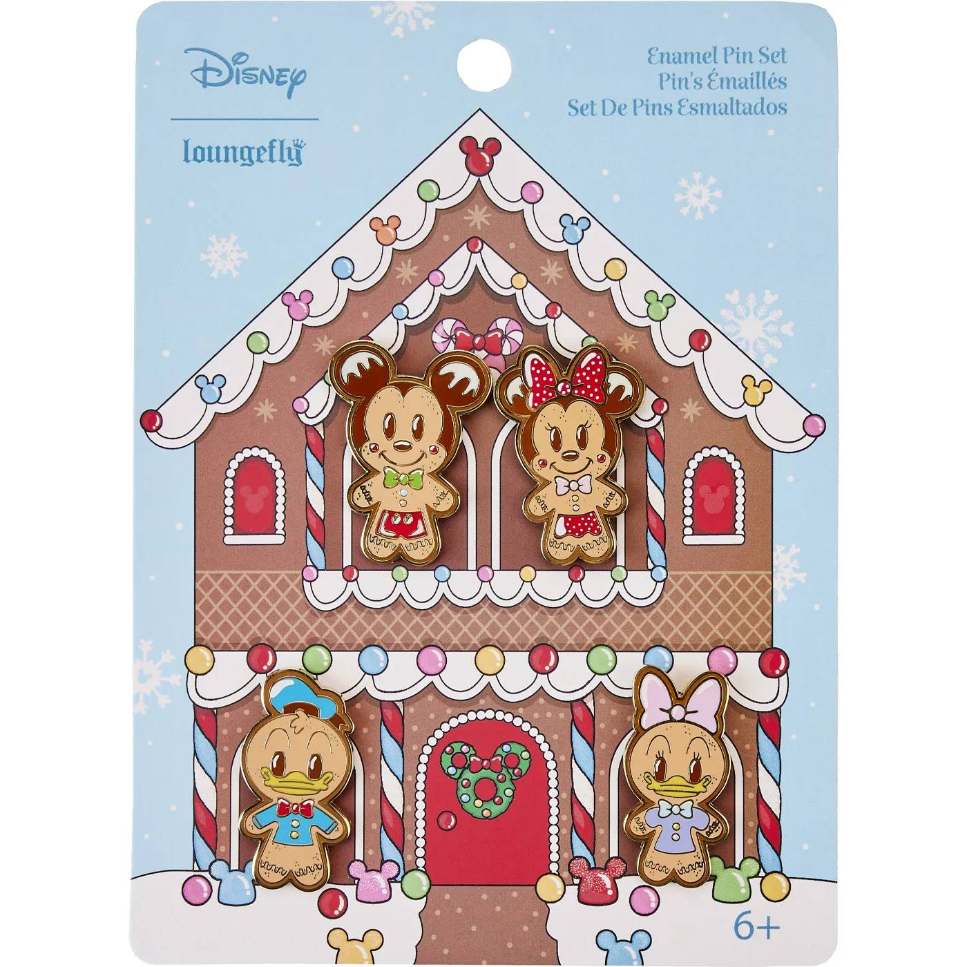 Mickey & Friends Gingerbread Cookie 4 Set