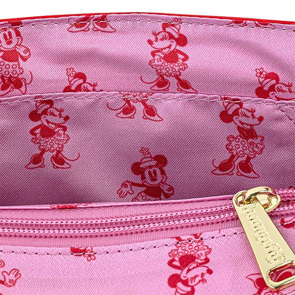 Minnie Mouse Pink Polka Dot Bow Strap