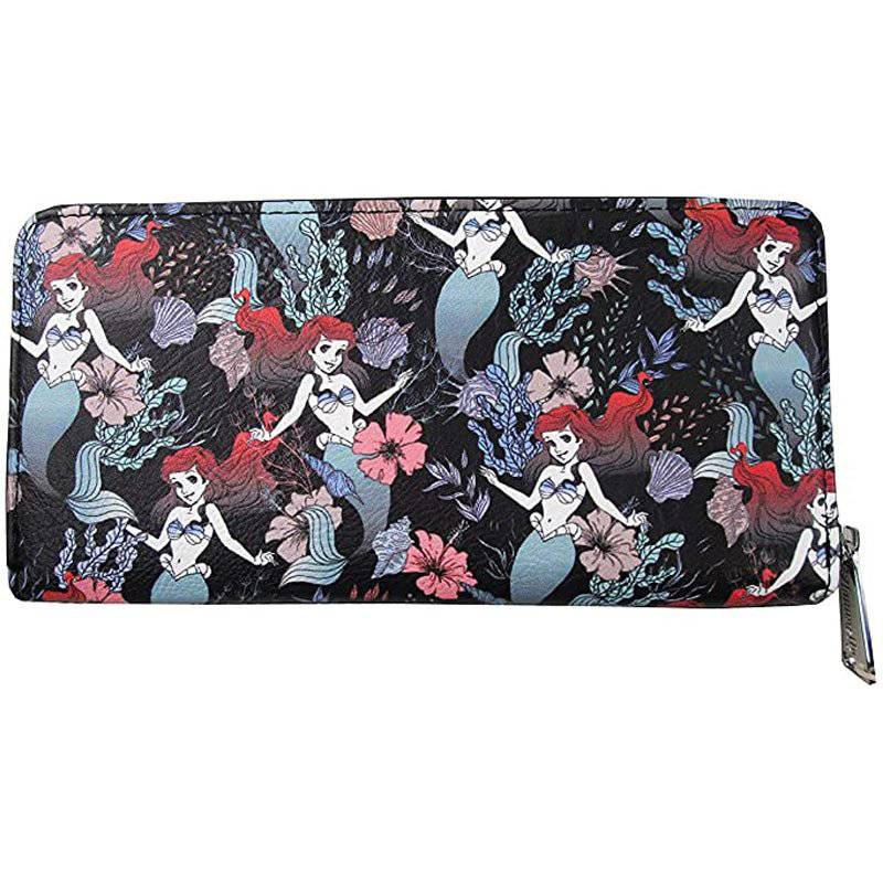The Little Mermaid Ariel Floral All Over Print