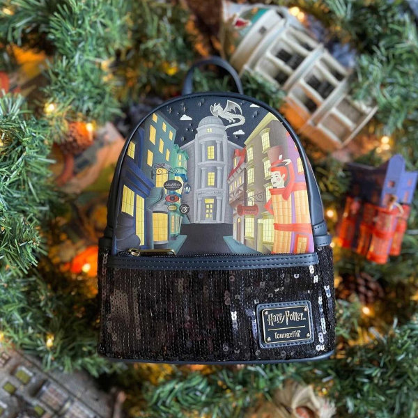 Mini sac à dos Loungefly Harry Potter Diagon Alley Sequin